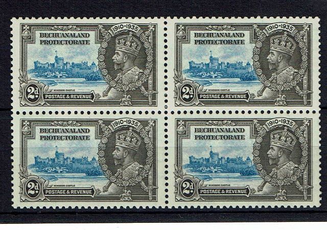 Image of Bechuanaland - Bechuanaland Protectorate SG 112/112b UMM British Commonwealth Stamp